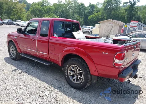 2011 Ford Ranger Sport из США, поврежденный, VIN 1FTLR4FEXBPA54543
